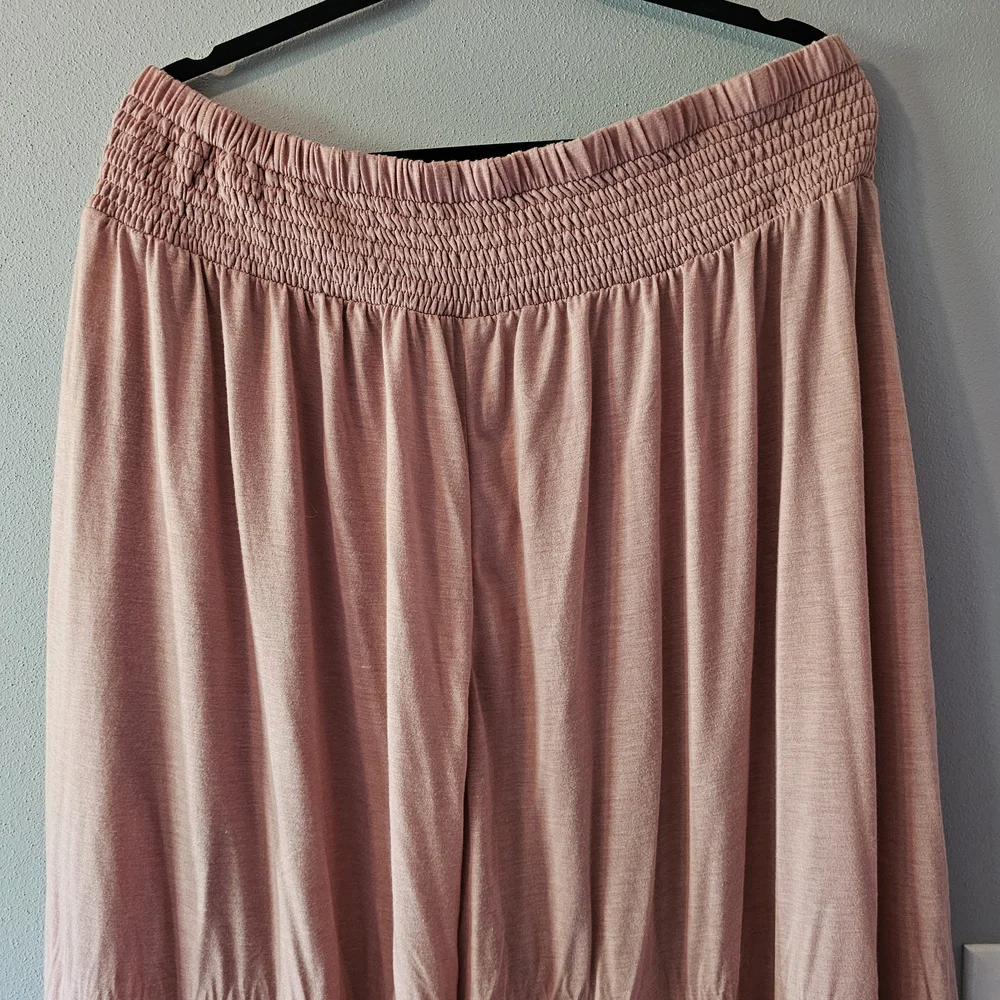 Cider S-Pink Wide Leg Pants - Picture 3 of 6